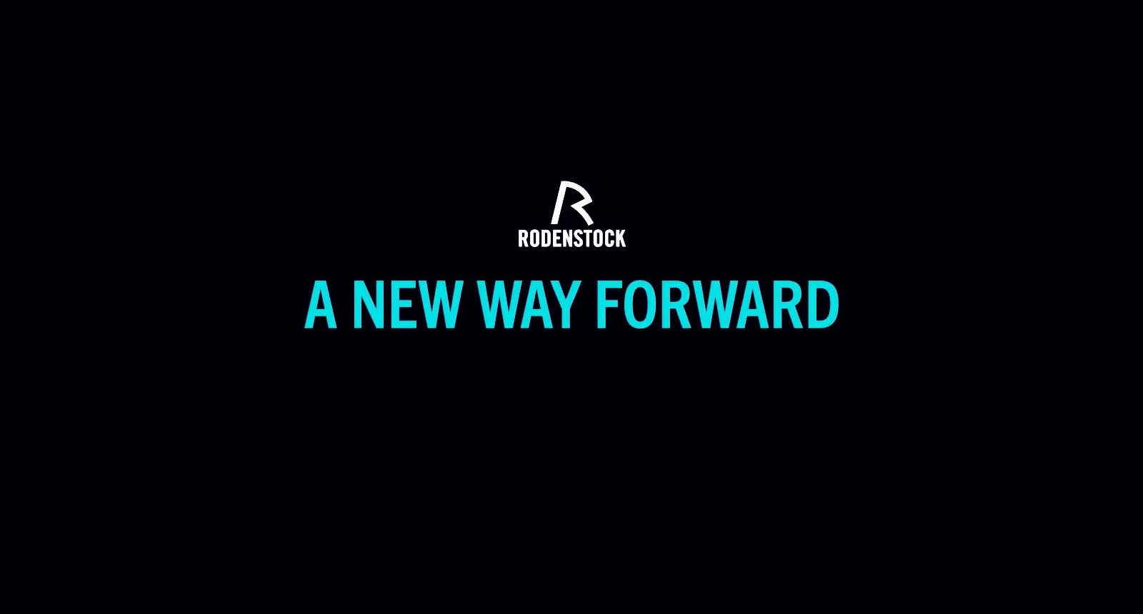 Video Teaserbild "A new way forward"